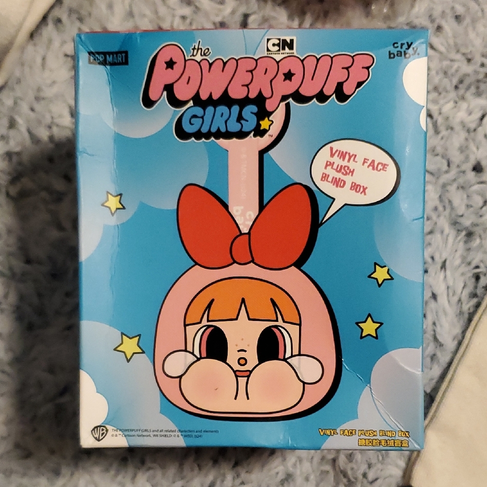 Powerpuff Girls Vinyl Face Plush Key Holder - Pink